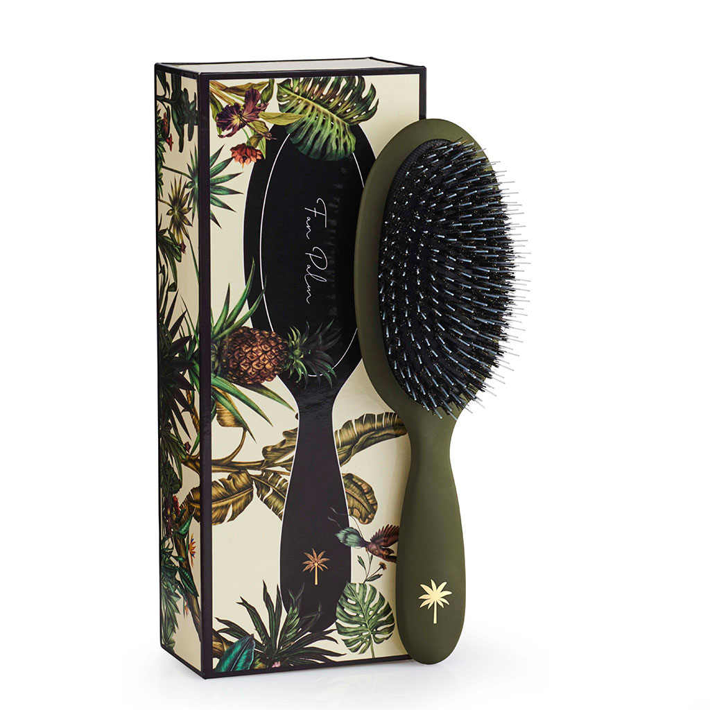 palm hair brush